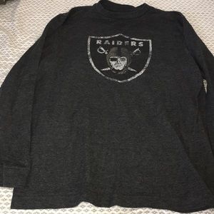 NFL Raiders long sleeve size XL